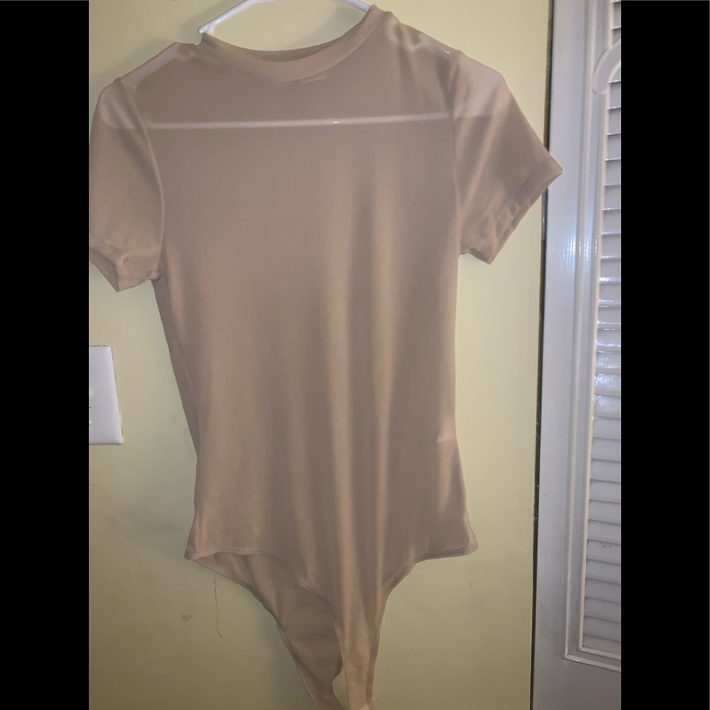 Sheer Beige Bodysuit